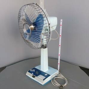 054■レトロ FUJI SilentFan 扇風機 可動 広島■の画像1