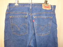 s20◆Levi's 550 クラシック リラックスド ストレッチ ジーンズ メキシコ製◆リーバイス size14S テーパード 00s～ クロップド丈 デニム 6D_画像3