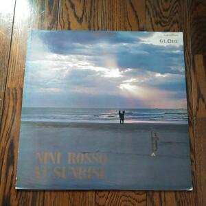 LP レコード ニニロッソ 夜のムード トランペット NINI ROSSO AT SUNRISE