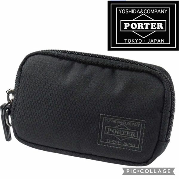 【新品未使用】PORTER DILL マルチコインケース ブラック