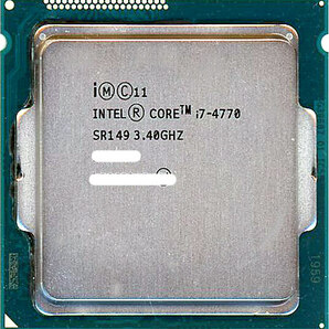 Core i7 4770 Haswell●●3.4GHz LGA1150●●SR149●●の画像1