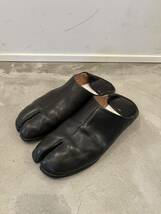 【中古】Maison Margiela Tabi Babouche サイズ39 BLACK メゾンマルジェラ タビ バブーシュ ブラック 足袋 黒 Martin マルタン スリッポン _画像1