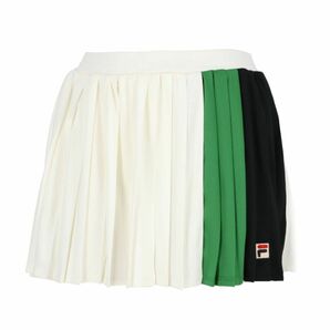 FILA テニス スコート Mサイズ 新品 白緑黒