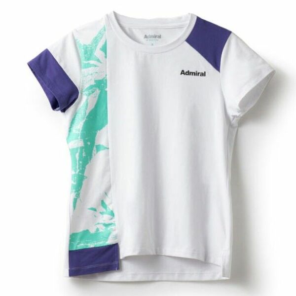 Admiral テニスウェア ゲームシャツ Mサイズ 新品 白