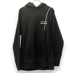 KIKO KOSTADINOV 16AW FIRST HOODED PULLOVER プルオーバー パーカー Lサイズ ブラック 00012016 キココスタディノフ