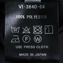 未使用 THE VIRIDI-ANNE WATER REPELLENCY CARGO PANTS サイズ2 ブラック VI-3640-04 ザヴィリジアン 撥水加工カーゴパンツ_画像6