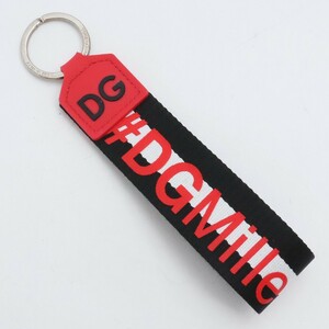 DOLCE&GABBANA キーリング ブラック ドルチェアンドガッバーナ キーホルダー アクセサリー key ring