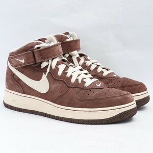 28cm NIKE Air Force 1 Mid ’07 QS Chocolate DM0107-200 ナイキ エアフォースワン ミッド ’07 チョコレート スニーカー