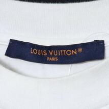 LOUIS VUITTON プリンテッドコットンTシャツ XS ホワイト RM232 NPG HPY83W ルイヴィトン printed cotton tee t-shirt 半袖カットソー_画像5