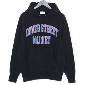 DOVER STREET MARKET DSM フロントロゴパーカー ブラック Sサイズ ドーバーストリートマーケット フーディー スウェット