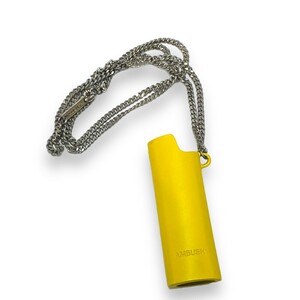 AMBUSH LIGHTER CASE NECKLACE イエロー 12111704 アンブッシュ ライターケース ネックレス