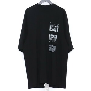 RICK OWENS DRKSHDW JUMBO TEE Mサイズ ブラック DU20S5274-RNEP2 リックオウエンスダークシャドウ ジャンボTシャツ 半袖カットソー