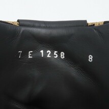 27cm相当 FENDI TECHNICAL FABRIC LOW TOP サイズ8 ブラウン 7E1258 フェンディ FF柄 テクニカル ファブリック ロー スニーカー_画像7