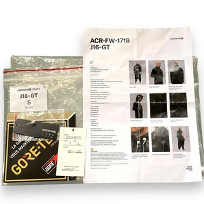 ACRONYM 17AW 3L Gore-Tex Jacket Black J16-GT ゴアテックス ジャケット Sサイズ ブラック アクロニウム ナイロンの画像10