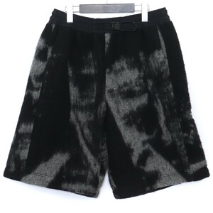 Y-3 FUZZY FLEECE SHORTS Sサイズ ブラック IL2041 ワイスリー ドローストリング フリース ショートパンツ