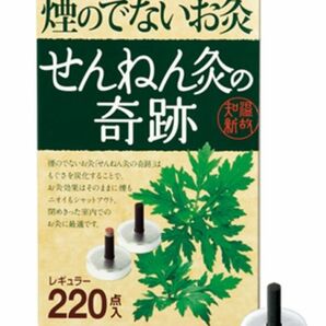 煙の出ないお灸 せんねん灸 奇跡 レギュラー 220個