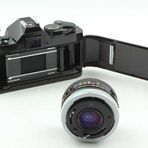 【現状品】Canon AE-1 PROGRAM ボディCANON LENS FD 50mm 1:1.8 S.C 一眼レフ フィルムカメラ 動作確認済 シャッター、露出計OK の画像10