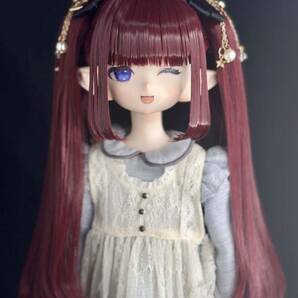 ★USAPIウィッグ★ SD/DD/MDDドール用 1/3 サイズ カスタム 編み込み No.S202の画像1