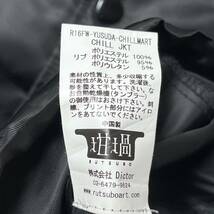 坩堝×CHILLMART RUTSUBO ルツボ チルマート バックプリント 内ボア リブコーチジャケット Chill Jacket チルジャケット ブラック_画像9