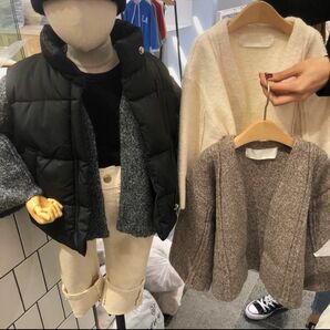 "最終売り尽くしSALE" 韓国子供服 子供服 OUR knit cardigan