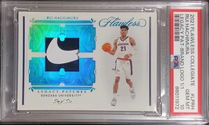 【1/1】Panini Flawless Rui Hachimura 八村塁 PSA10 NIKE 1of1 世界に1枚