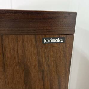 カリモク karimokufurniture サイドボード リビングボード コロニアル ラック 収納棚 飾り棚 コレクション棚 ブランド家具 棚の画像9