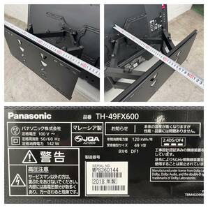 T5089☆展示美品☆パナソニック☆VIERA☆TH-49FX600☆2018年☆4K液晶テレビ☆の画像6