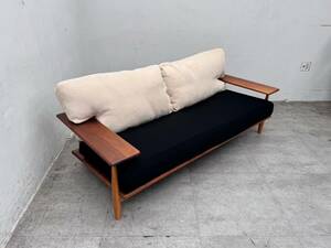 T3753☆極美品☆柏木工☆KASHIWA☆CIVIL☆シビル☆3PSOFA☆カトリーヌメミ