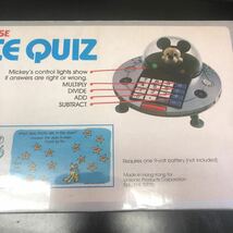 ミッキーマウス スペースクイズ アメリカアンティークトイ Unisonic社 1970年〜1980年代　ビンテージ_画像5