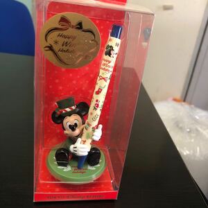 東京ディズニーランド　ミッキーマウス　ボールペン　ボールペンスタンド　未開封