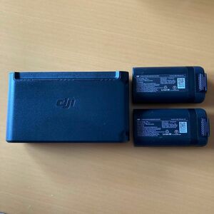 純正)DJI mavic mini2 バッテリー ２本 充電器 ハブ