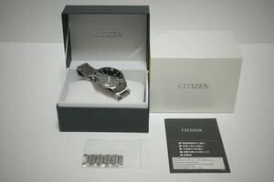 シチズン　CITIZEN　アテッサ　エコドライブ　ソーラー　電波ソーラー　腕時計　チタン　CB3010-57E