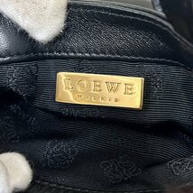 LOEWE　ロエベ　バッグ　ミニ　ファー　レザー　ハンド　2WAY　ショルダー　レディース　ブラック　ブラウン　_画像8