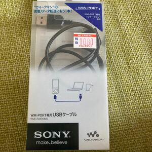 SONY WM-PORT搭載ウォークマン専用のUSBケーブル