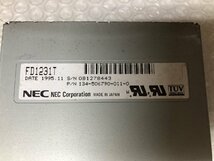 【送60サイズ】未チェックジャンク扱い NEC FD1231T PC-98など用FDD_画像4