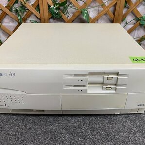【送140サイズ】NEC PC-9821An/U2 Pentium-90MHz/MEM3.6MB/HDD欠 通電NG FM音源未チェックの画像1