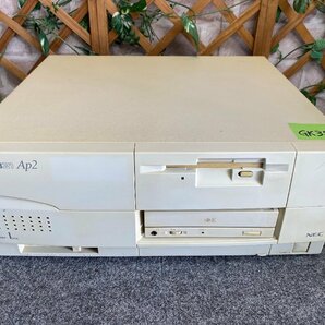 【送140サイズ】NEC PC-9821Ap2/C9W 486DX2-66/MEM不明 通電NG/ファイルスロット内蔵CD-ROM/専用SCSIボード/FM音源未チェックの画像1