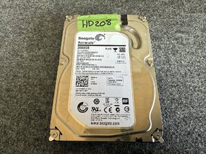 【送60サイズ】 SEAGATE ST2000DM001-1CH164 2TB 使用58887時間 3.5インチSATA HDD 中古品