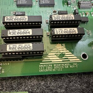 【送80サイズ】AMI Series-68 REV-C Enterprise-III ATマザーボード EISAバス/VLバス/486DX対応 ※未チェックの画像7