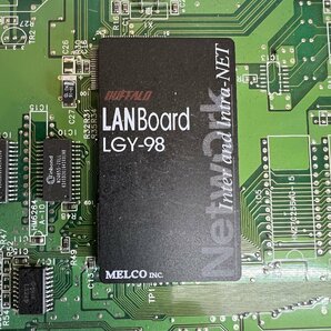 【送ゆうパケ250円】BUFFALO LGY-98 10BASE-T Cバス用LANボード ※未チェックの画像4