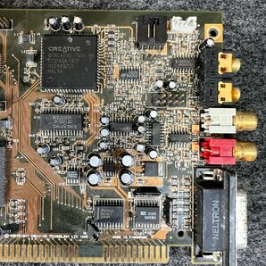 【送ゆうパケ250円】Creative Labs Sound Blaster AWE64 Gold CT4390 ISAバス用サウンドボード 背面プレート欠 ※未チェックの画像4