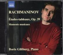 ギルトブルグ　ラフマニノフ：練習曲集「音の絵」Op.39　「楽興の時」　NAXOS輸入盤_画像1