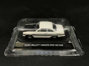 SE0422-05◆未使用 ISUZU BELLETT 1600GTR PR91W 1969 いすゞ ベレット コナミ絶版名車シリーズ 1/64 ミニカー 模型