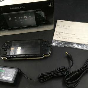 KT0425-110☆ジャンク SONY PSP PlayStationPortable 本体 まとめて ソフト 2点まとめて ゲーム 通電・動作未確認 の画像4