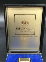 0425-14◆BRONICA ガスライター ケース付き 着火未確認 ブロニカ ビンテージ 当時物_画像6