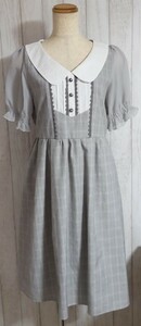 axes femme＊アクシーズファム チェック柄ワンピース 春夏服