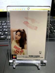 2009 BOMB 杉本有美　１st　KISS CARD　10枚限定