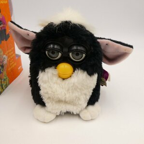 Furby ファービィー 人形 英語版 白黒 動作未確認の画像4