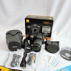 Nikon D80 kit デジタル一眼レフカメラ 不備あり ニコン デジタルカメラ デジカメ デジタル一眼レフ 一眼レフ コレクション(040512)の画像1