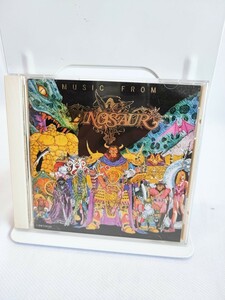 【引退品】 MUSIC FROM DINOSAUR ミュージック フロム ダイナソア CD サウンドトラック 当時物 コレクション ゲームミュージック(042427)